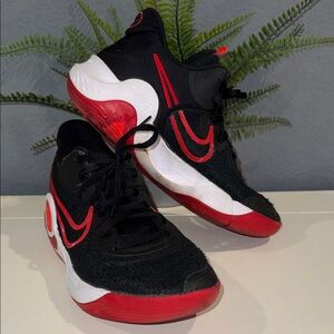 Nike KD Trey 5 IX Black Univ Red White Basketball Shoes size 10